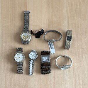 Silver and Gold Women's Watch